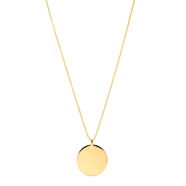Coin Necklace - gold-plated