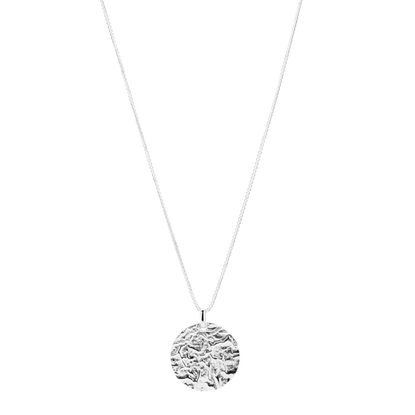 Lucky Coin Necklace - silver